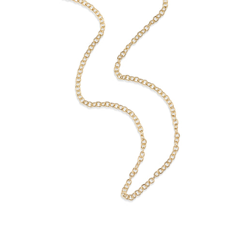 14k Gold Small Oval Link Chain