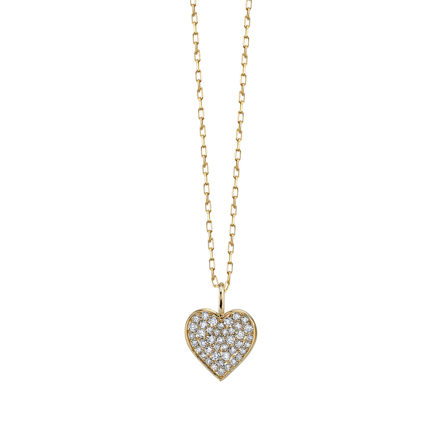 Gold & Diamond Mini Heart Charm - Sydney Evan Fine Jewelry