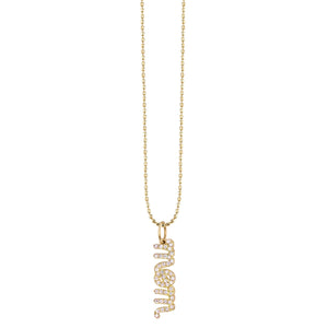 Gold & Diamond Mom Charm - Sydney Evan Fine Jewelry
