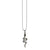 Men's Collection Black Rhodium & Diamond Snake Charm