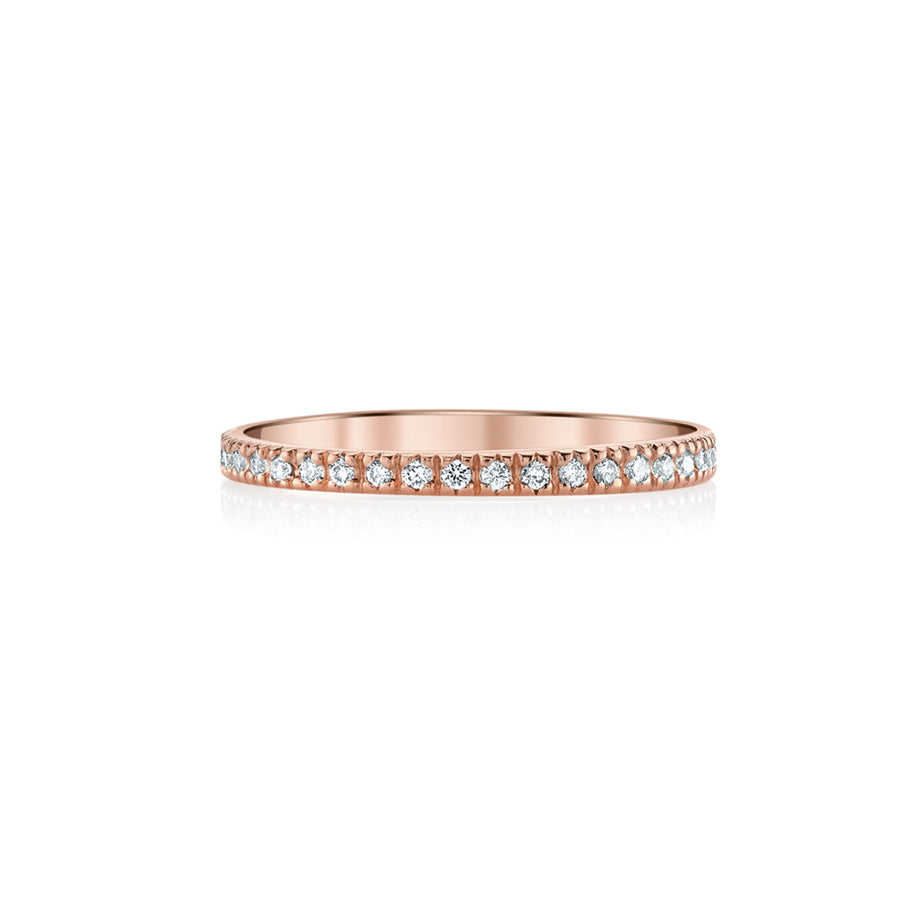 Gold & Diamond Eternity Ring - Sydney Evan Fine Jewelry