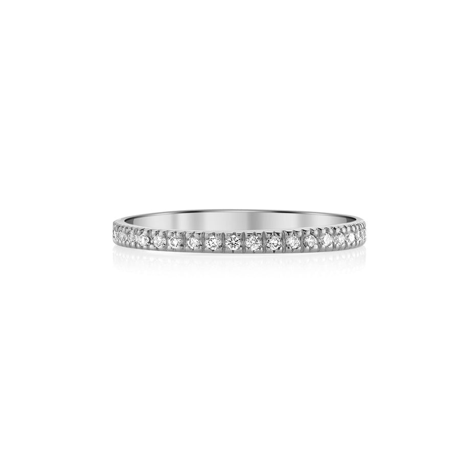 Gold & Diamond Eternity Ring - Sydney Evan Fine Jewelry