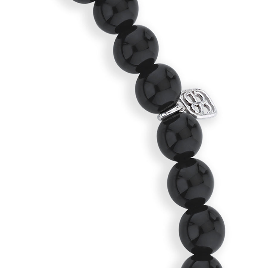 Men's Collection Gold & Diamond Eye on Onyx - Sydney Evan Fine Jewelry