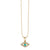 Gold & Diamond Large Bezel Eye Charm