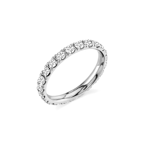Gold & Diamond Large Eternity Ring