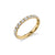 Gold & Diamond Large Eternity Ring
