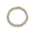 Gold & Diamond Small Link Bracelet