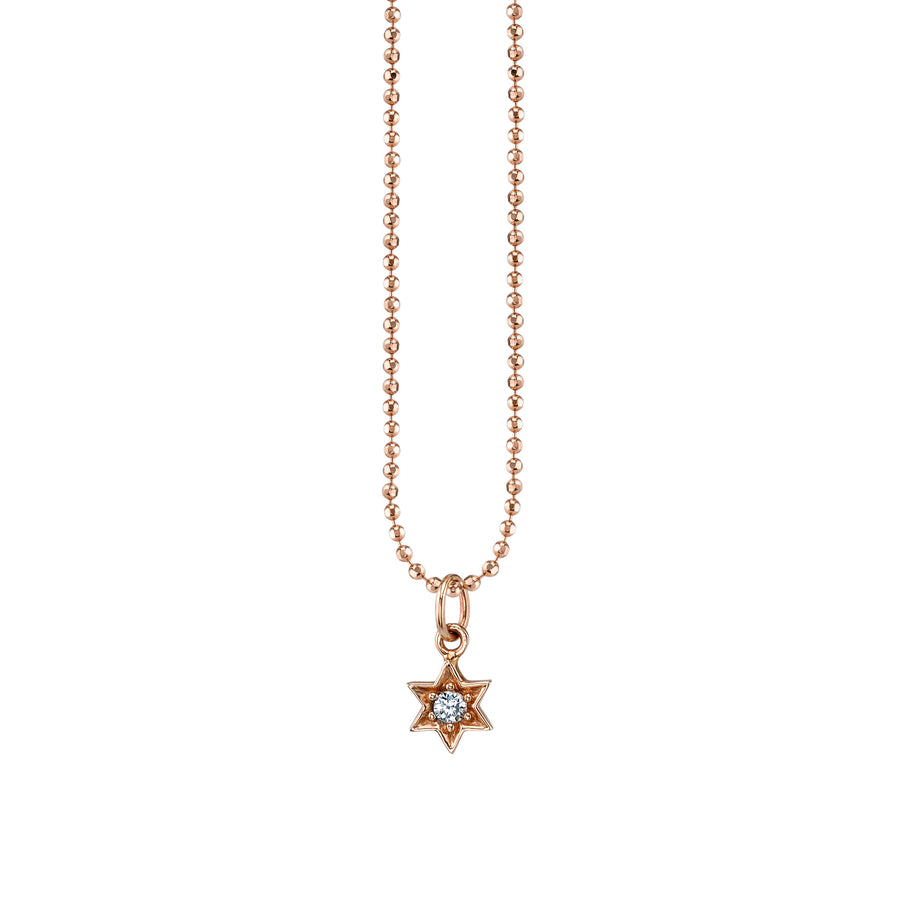 Gold & Diamond Star of David Charm - Sydney Evan Fine Jewelry