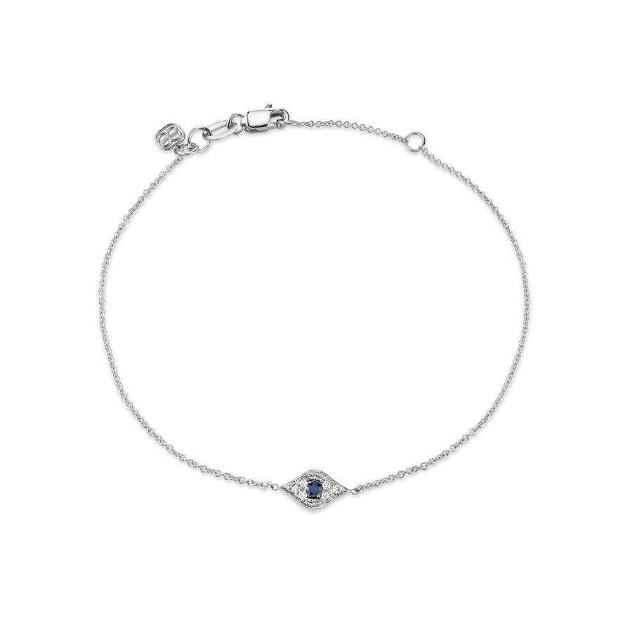 Gold & Diamond Eye Bracelet - Sydney Evan Fine Jewelry