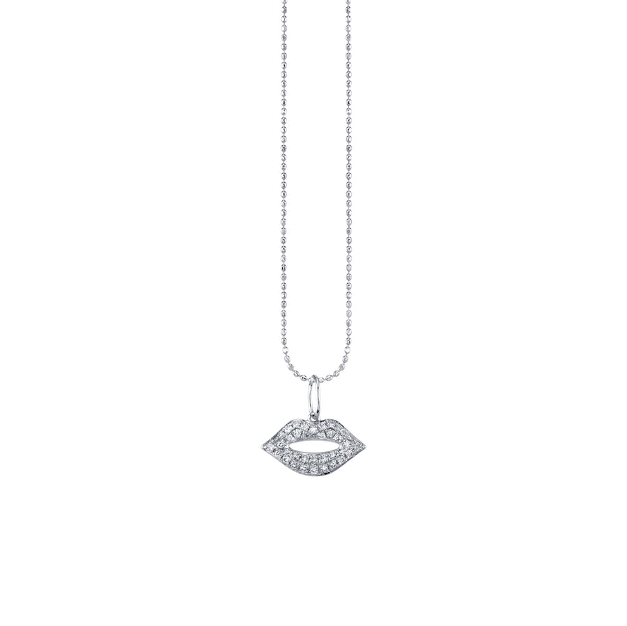 Gold Small Lips Charm - Sydney Evan Fine Jewelry