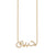 Men's Collection Gold & Diamond Habib "Lover" Necklace