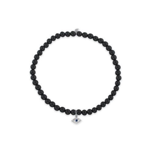 Men's Collection Gold & Diamond Eye on Onyx