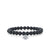 Gold & Diamond Large Eye on Onyx