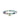 Gold & Diamond Bezel Eye with Turquoise on Rainbow Heishi - Sydney Evan Fine Jewelry