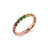 Gold & Rainbow Large Eternity Ring