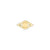 Pure Gold Large Eye Brooch