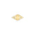 Men's Collection Pure Gold Large Eye Brooch