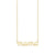 Pure Gold Mama Script Necklace