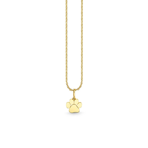 Pure Gold Tiny Paw Charm