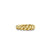 Pure Gold Thick Twisted Rope Ring