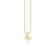 Pure Gold Tiny Dragonfly Charm