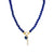 Gold & Diamond Mama Heart Lapis Necklace