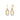 Gold & Diamond Open Icon Earrings - Sydney Evan Fine Jewelry