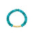 Gold & Diamond Luck Tableau on Turquoise