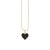 Gold & Enamel Small Heart Charm