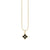 Kids Collection Gold & Diamond Mini Moroccan Flower Necklace