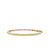 Gold & Diamond Small Marquise Eye Bangle