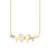 Gold & Diamond Large Butterfly Cluster Necklace