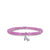 Kids Collection Gold & Diamond Roller Skate on Light Pink Sapphire