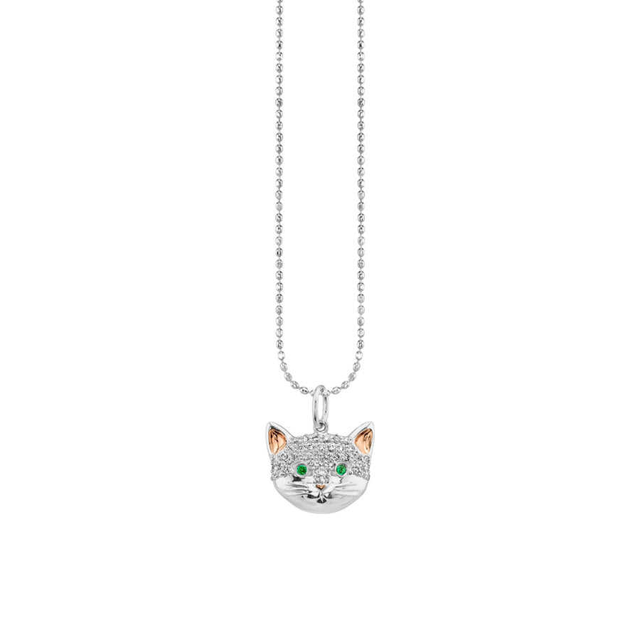 Remember Me Cat Necklace | Rainbow Crystal
