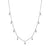 Gold & Diamond Marquise Eye Fringe Necklace
