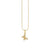 Kids Collection Gold & Diamond Tiny Butterfly Necklace