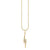 Gold & Diamond Medium Lightning Bolt Charm