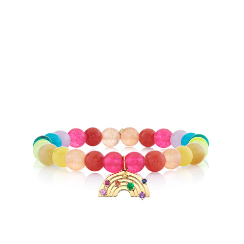 Kids Collection Gold & Rainbow on Rainbow Jade