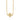 Gold & Diamond Fluted Eye Necklace - Sydney Evan Fine Jewelry