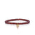 Kids Collection Gold & Diamond Pizza Slice on Garnet