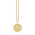 Gold & Diamond Cloud 9 Coin Charm