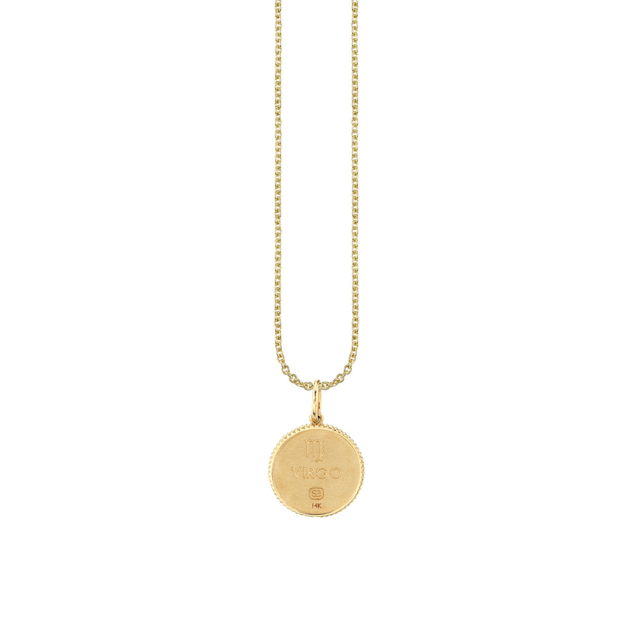 Gold & Diamond Virgo Zodiac - Sydney Evan Fine Jewelry