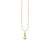 Kids Collection Gold & Diamond Tiny Anchor Necklace