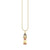 Gold & Ruby Fatima Doll Charm