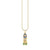 Gold & Multicolor Gemstone Alejandra Doll Charm