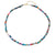 Kids Collection Gold & Diamond Rondelle Rainbow Heishi Necklace