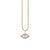 Gold & Diamond Bezel Eye Charm