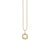 Gold & Diamond Horseshoe Open Icon Charm