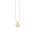 Gold & Diamond Star Of David Open Icon Necklace