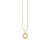 Gold & Diamond Star Of David Open Icon Necklace